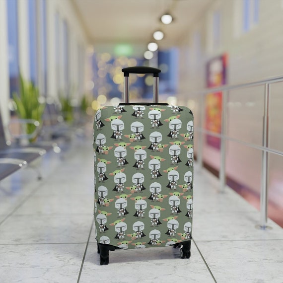 The Mandalorian Grogu Luggage Cover Star Wars Luggage Cover
