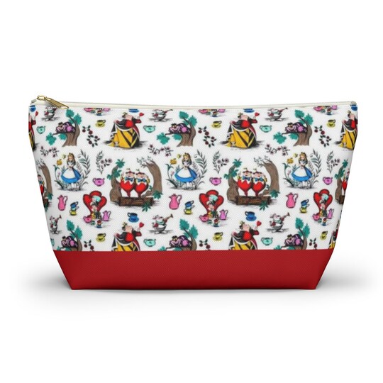 Disney Alice In Wonderland Cotton Cosmetic Bag