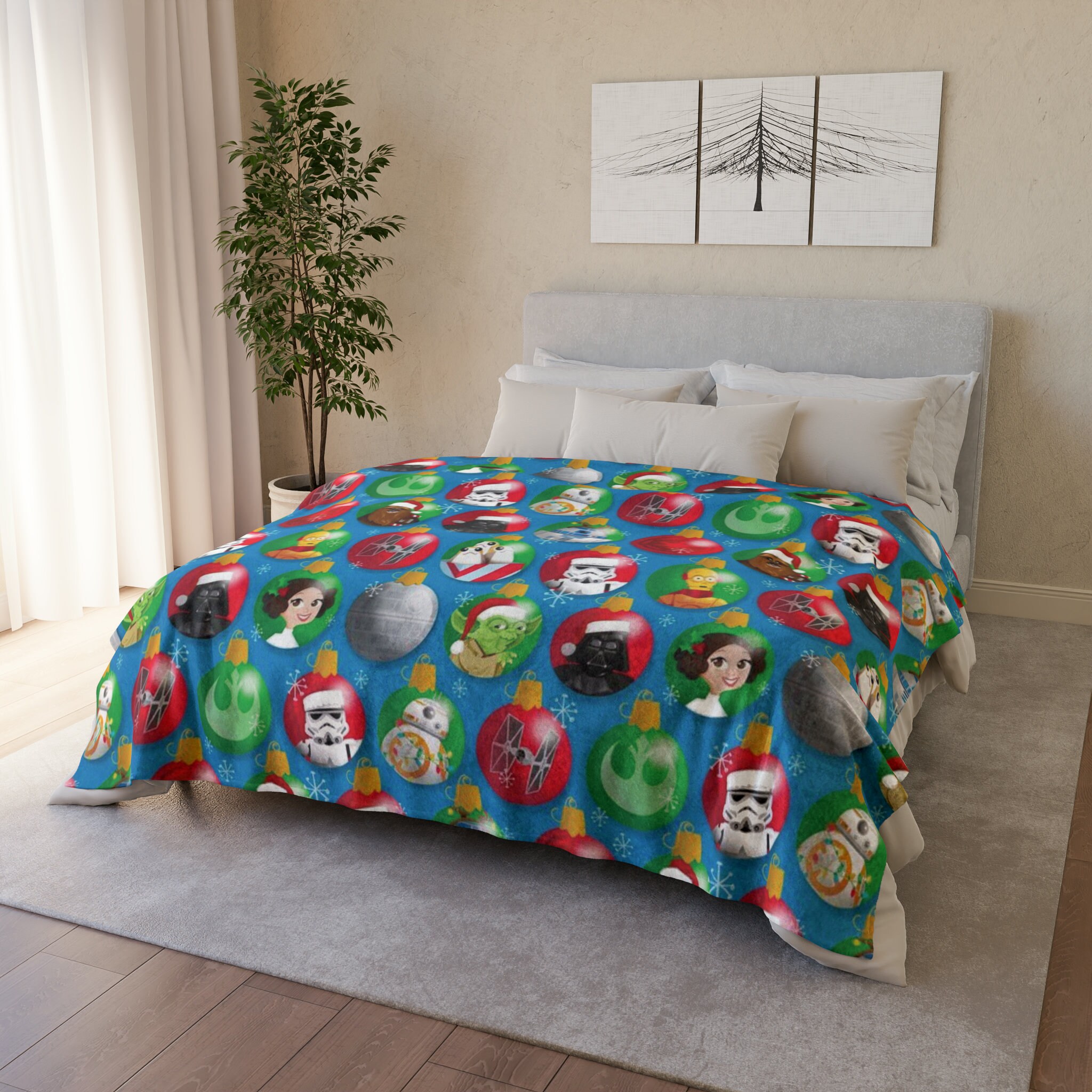 Porg Bedding Etsy