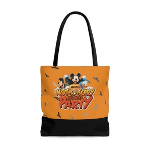 Mickey's Not So Scary Halloween Tote Bag, Disney Bag, Trick or Treat Bag, Mickey Mouse Bag, Bag, Disney Tote, Goofy Bag, Donald Duck Bag image 5