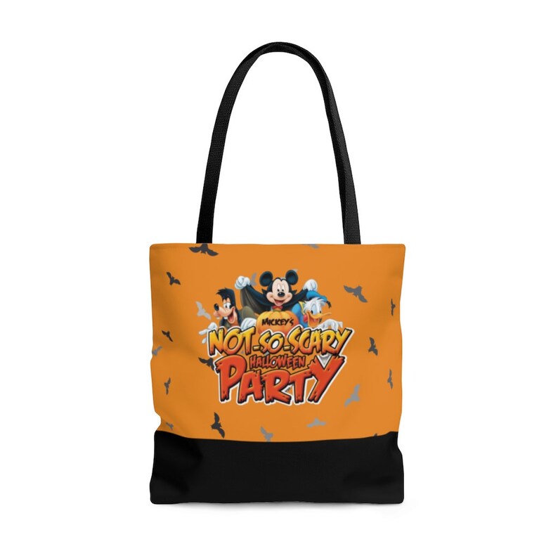 Mickey's Not So Scary Halloween Tote Bag, Disney Bag, Trick or Treat Bag, Mickey Mouse Bag, Bag, Disney Tote, Goofy Bag, Donald Duck Bag image 5