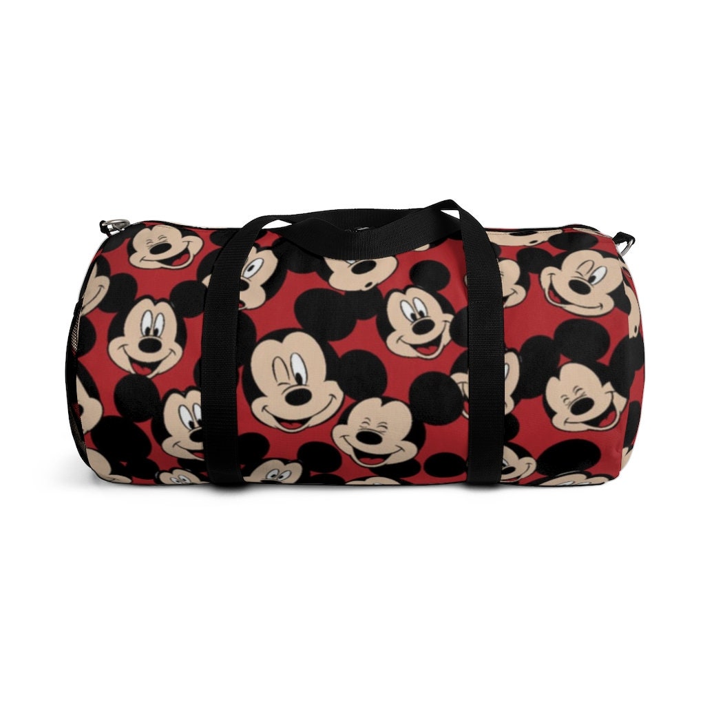 Discover Disney Mickey Mouse Red Duffel Bag, Disney Duffel Bag