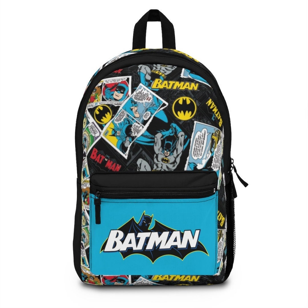 Batman Comics Backpack DC Comics Backpack Batman Backpack - Etsy