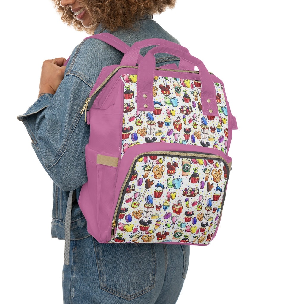 Disney Park Snacks Diaper Backpack, Disney Diaper Bag, Disney Vacation ...