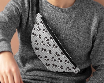 Disney Mickey Faces Fanny Pack, Disney Fanny Pack, Disney Bag, Disney Vacation, Disneyland Fanny Pack, Mickey Mouse Fanny Pack, Disney Gift