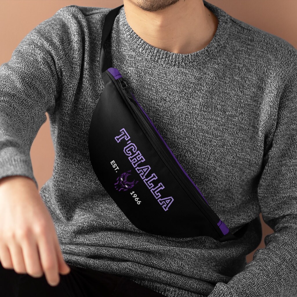 Black panther fanny pack hotsell