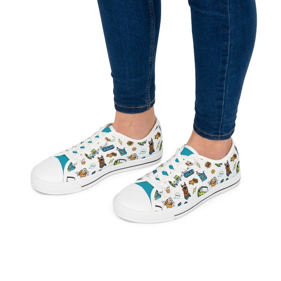 Scooby Doo Women s Low Top Sneakers Scooby Doo Shoes Mystery