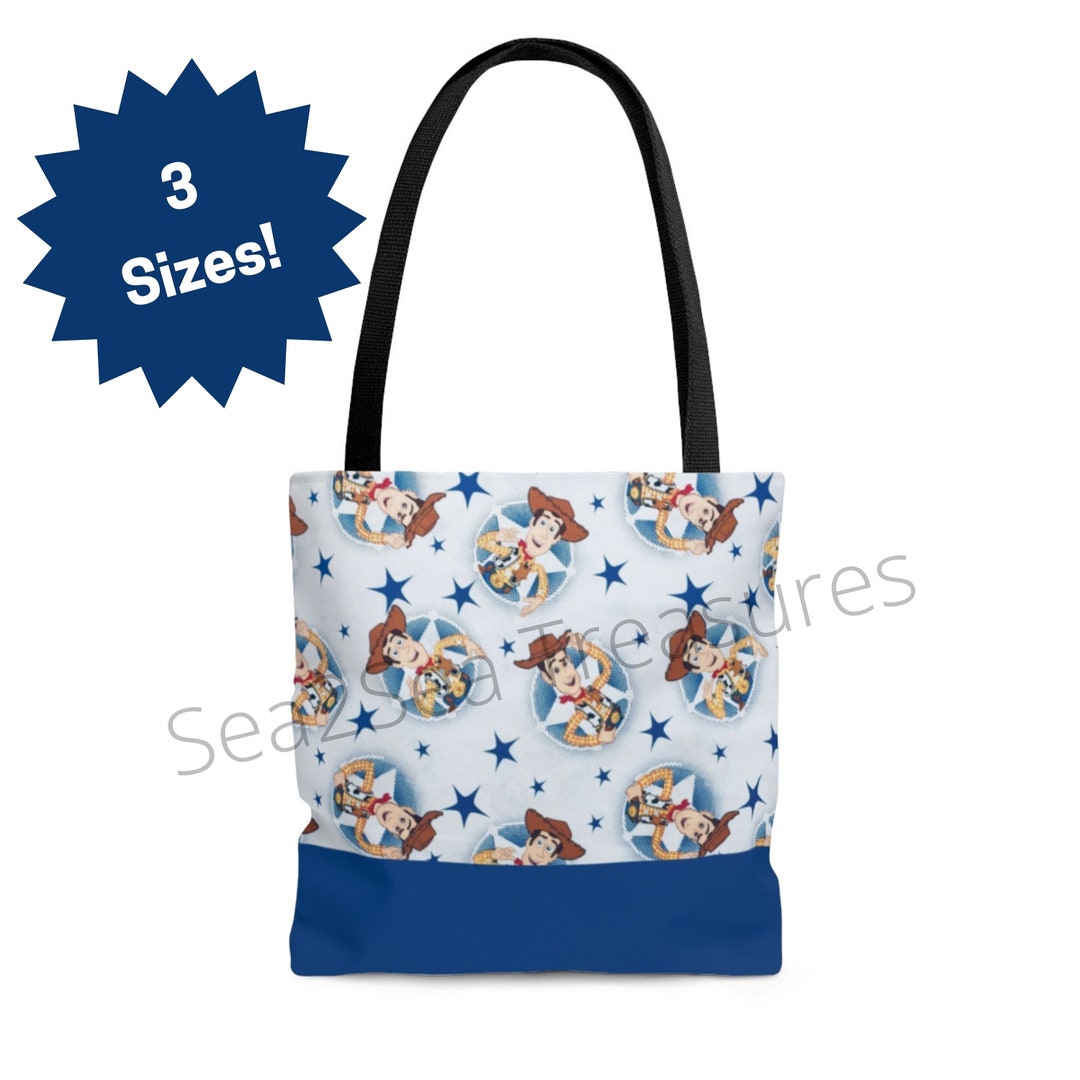 Toy Story Woody Tote Bag, Disney Bag, Disney Weekend Bag, Disney