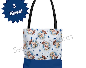 Toy Story Woody Tote Bag, Disney Bag, Disney Weekend Bag, Disney Vacation Bag, Toy Story Bag, Sheriff Woody Bag, Toy Story Tote