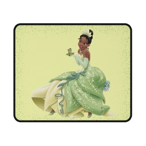 Disney Princess Tiana Non-Slip Mouse Pad, Disney Desk Pad, Princess and the Frog Office, Disney Home Décor, Tiana Mouse Pad, Disney Office
