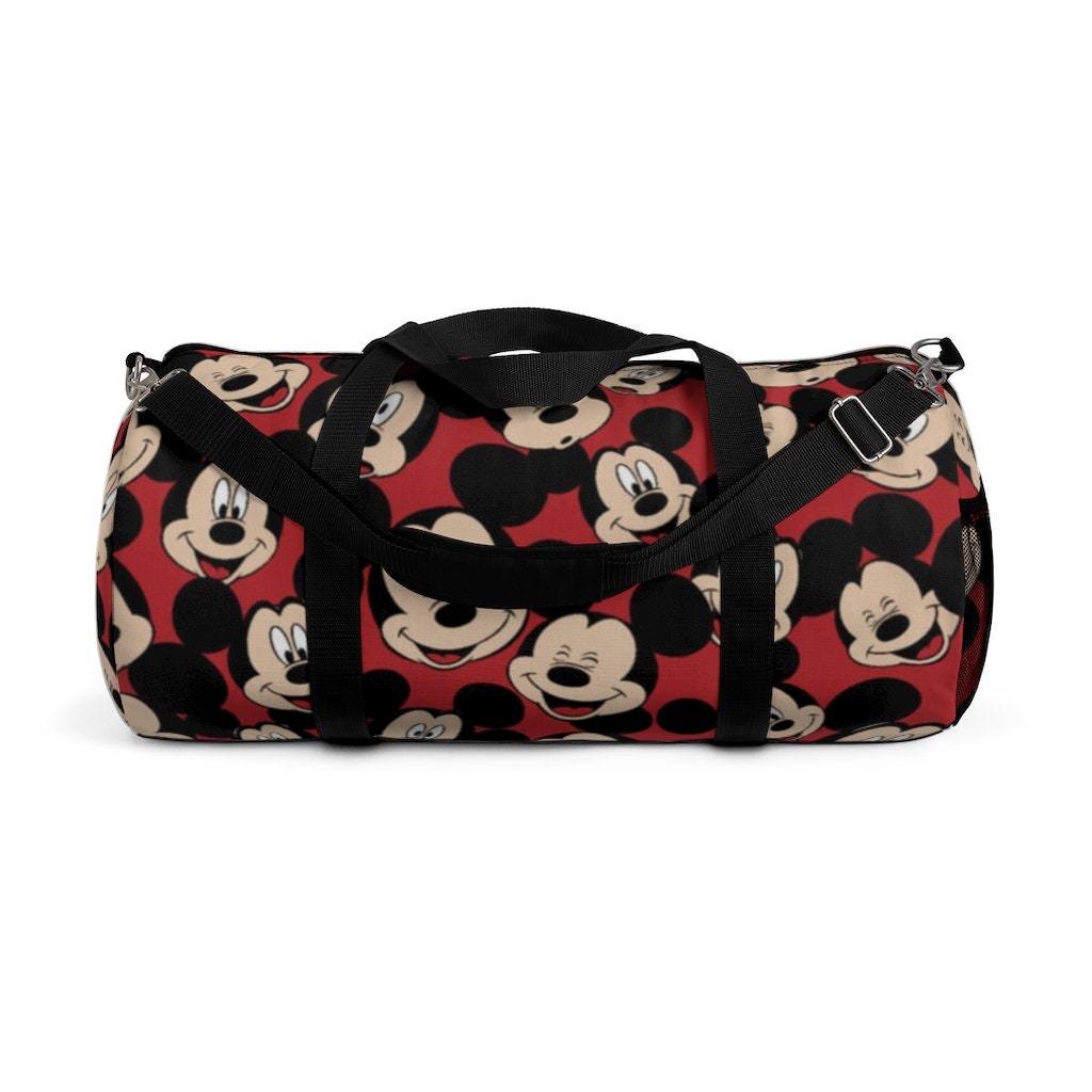 Disney Mickey Mouse Red Duffel Bag, Disney Duffel Bag sold by Watto