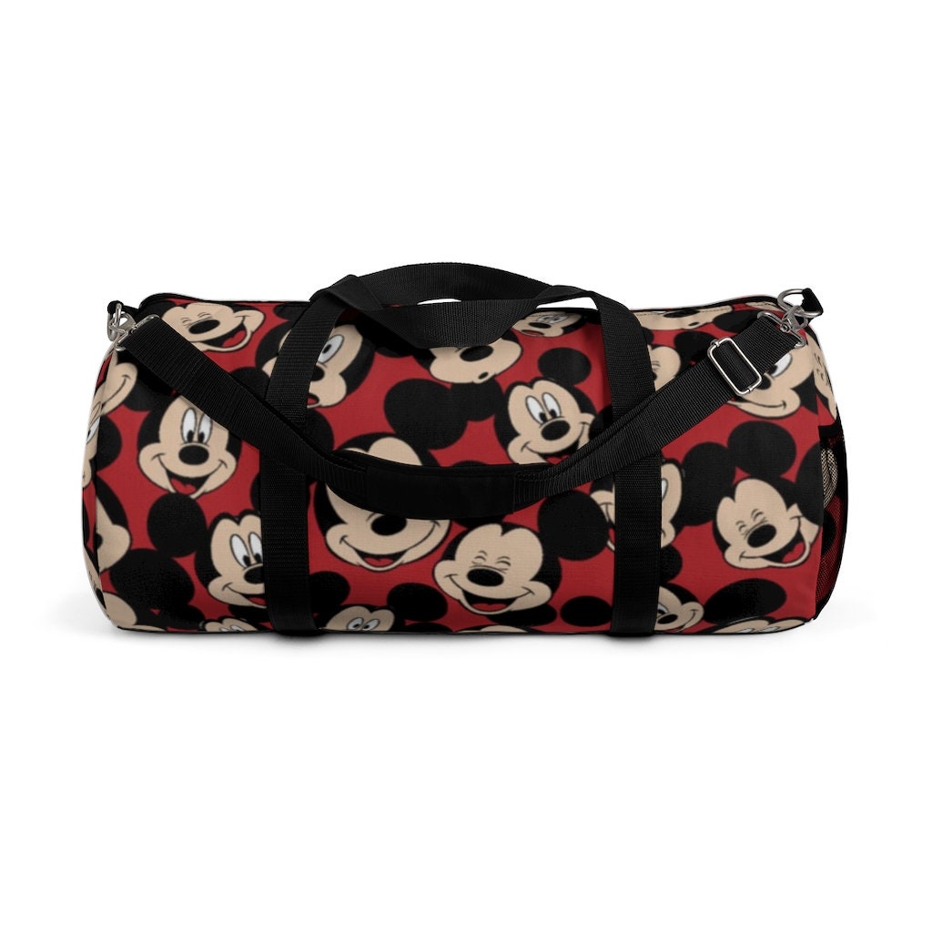 Discover Disney Mickey Mouse Red Duffel Bag, Disney Duffel Bag