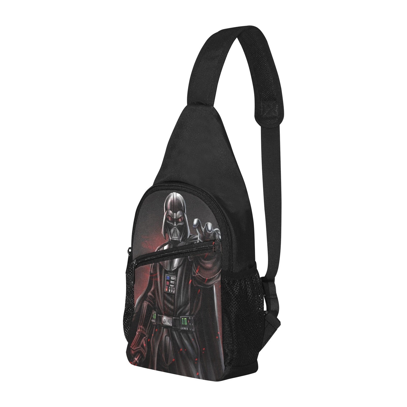 NWT Disney Parks Star Wars Darth Vader Sling Bag Unisex Black Backpack m58751038604_1.jpg main image 3