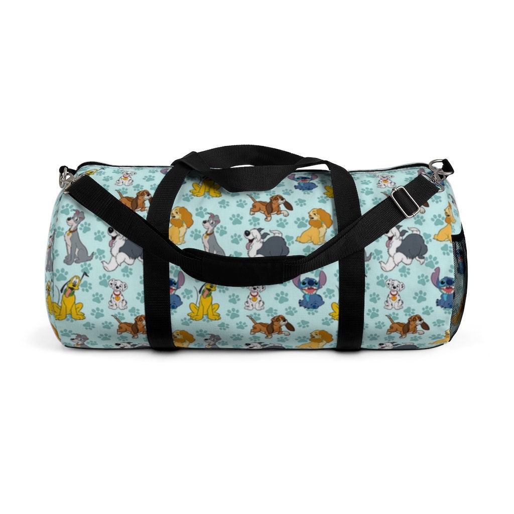 Disney Dogs Duffel Bag, Disney Duffel Bag Designed & Sold By Stranger