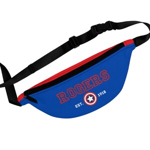 Mar vel Steve Rogers AKA Captain America Fanny Pack, A vengers Bag, Mar vel Fanny Pack, Mar vel Gift, A vengers Fanny Pack, Captain America afbeelding 4
