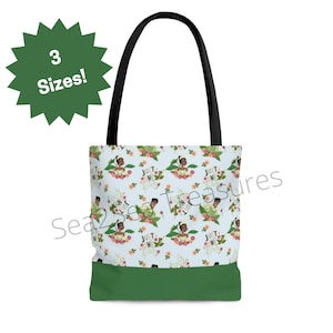 Princess and the Frog Tote Bag, Disney Bag, Disney Weekend Bag, Disney Vacation Bag, Tiana Bag, Frog Bag, Tiana Tote, Princess Tiana Bag