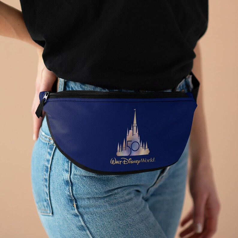 Disney 50th Anniversary Fanny Pack Disney Fanny Pack Disney Etsy
