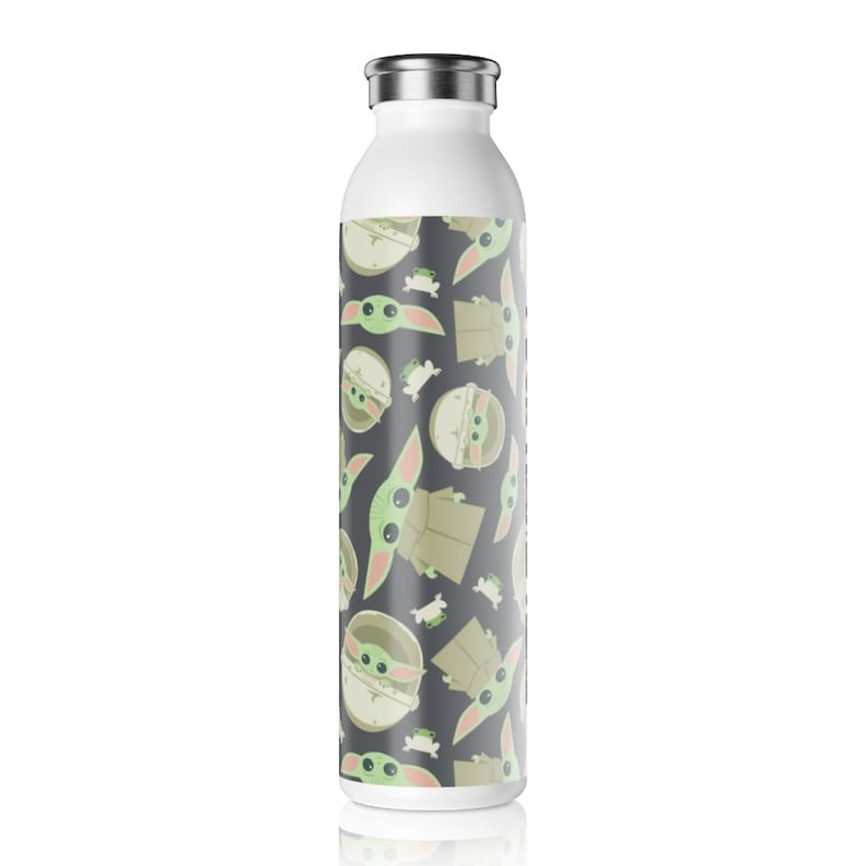 Sea2SeaTreasures Star Wars Grogu Water Bottle - Thumbnail 3