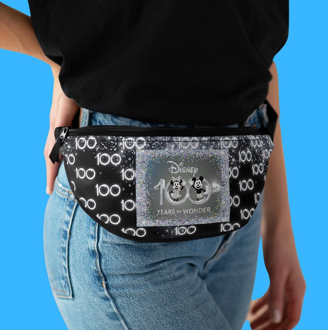 Disney 100 Years of Wonder Fanny Pack, Disney Fanny Pack, Disney Bag