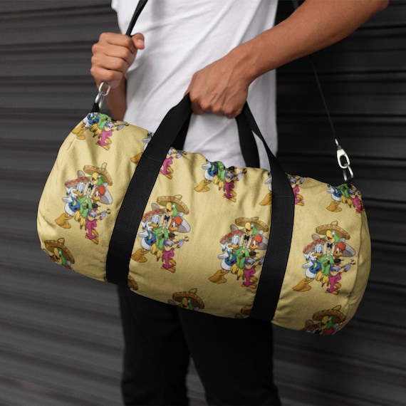 Disney Three Caballeros Duffel Bag Donald Duck Duffel Bag Panchito Bag Men s Gym Bag Etsy