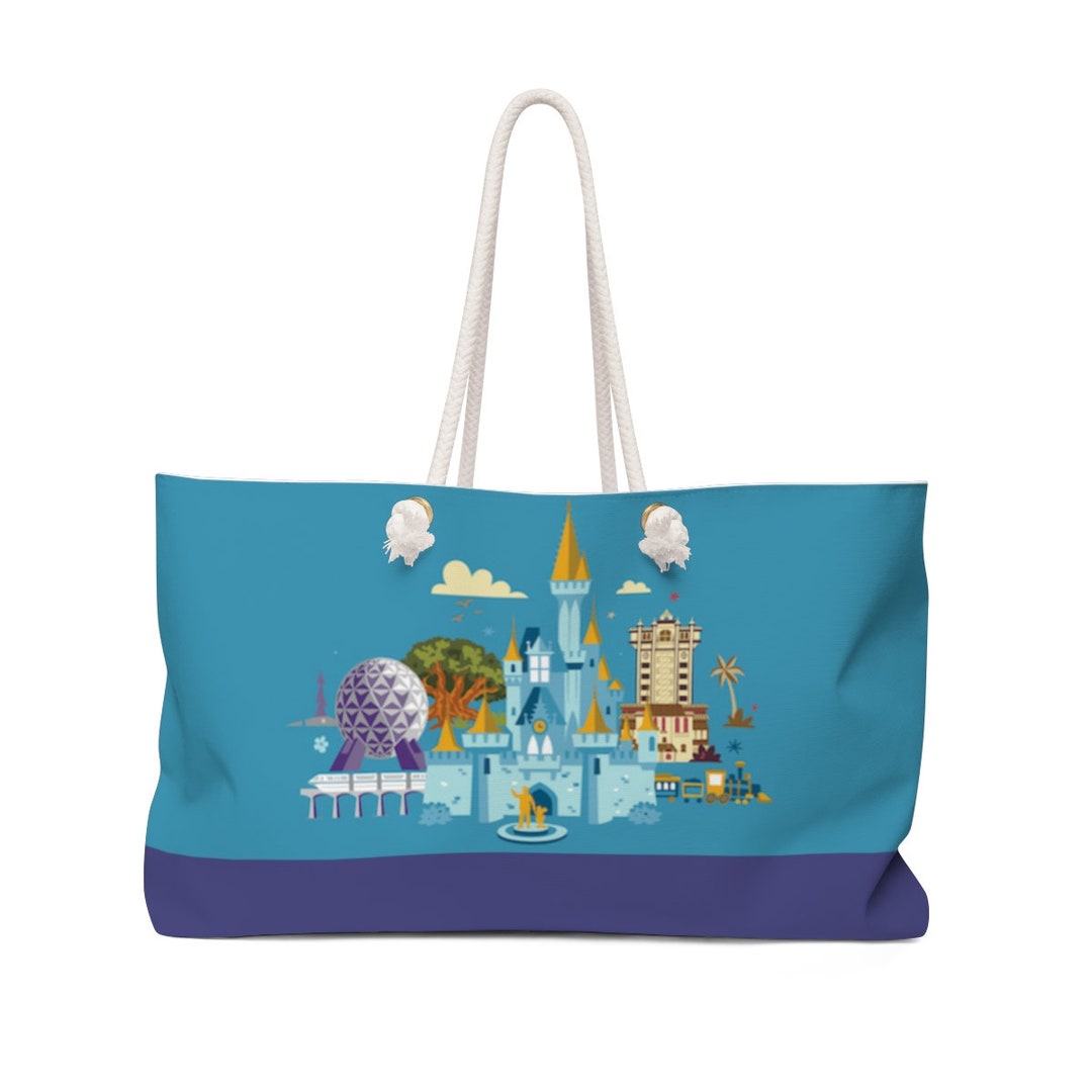 Walt Disney World Parks Weekender Bag Disney Vacation Bag Etsy