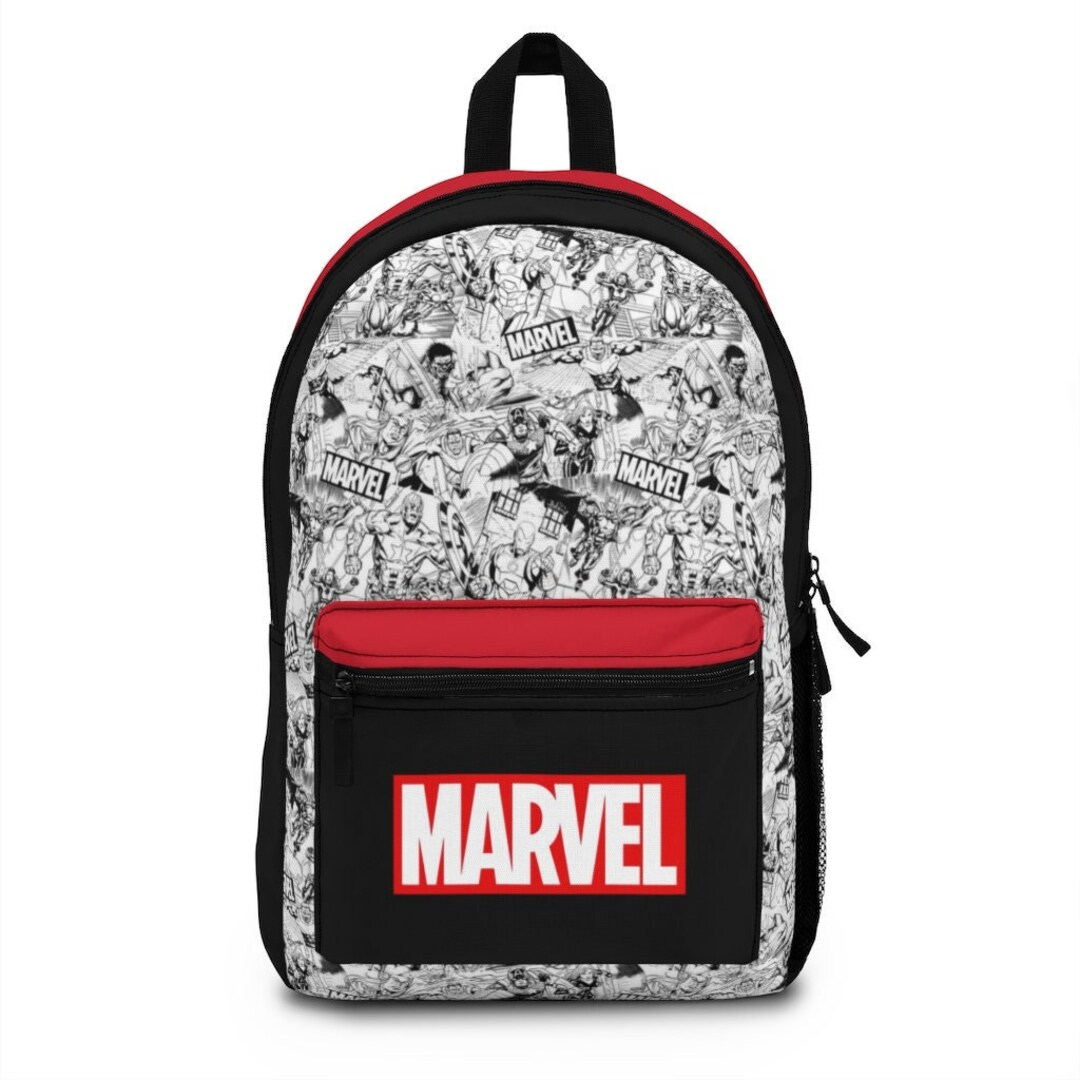 Mar Vel Comics Backpack, A Vengers Backpack, Mar Vel Backpack, Captain  America Backpack, Black Widow Bag, School Bag, Th or Backpack