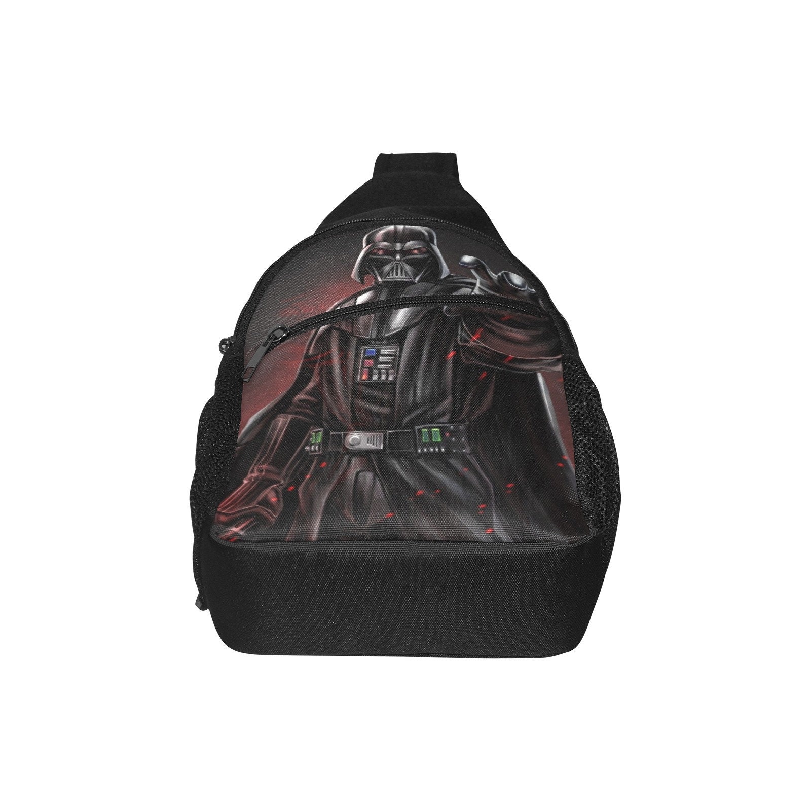 NWT Disney Parks Star Wars Darth Vader Sling Bag Unisex Black Backpack m58751038604_1.jpg main image 2