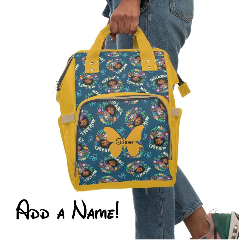 Disney Encanto Mirabel Diaper Backpack Disney Diaper Bag Etsy UK