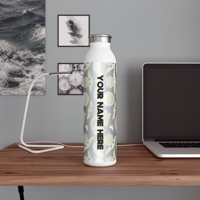 Sea2SeaTreasures Star Wars Grogu Water Bottle - Thumbnail 2