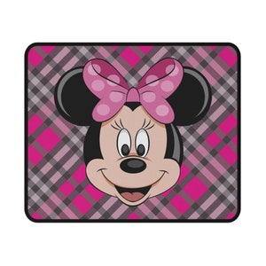 Disney Minnie Mouse Non-Slip Mouse Pad, Minnie Desk Pad, Disney Office, Minnie Home Décor, Minnie Mouse Office, Disney Minnie Mouse Gift
