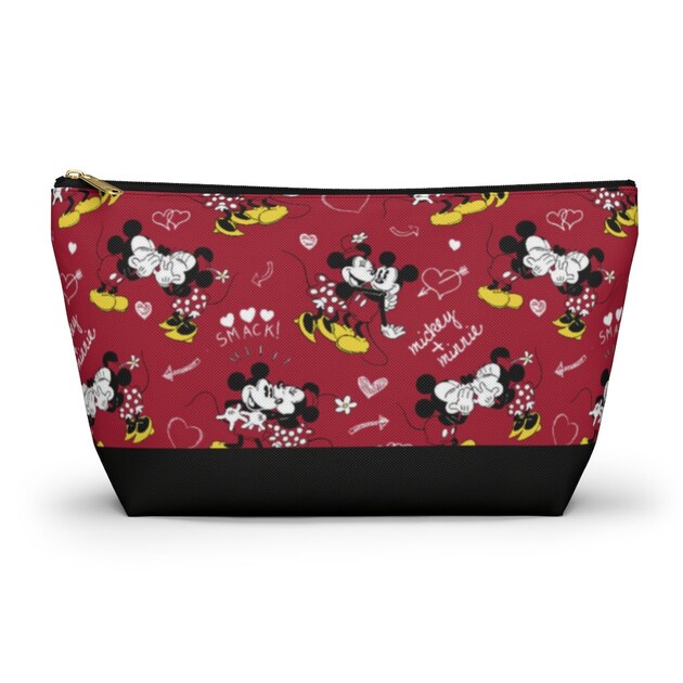 Mickey and Minnie In Love Cotton Cosmetic Bag