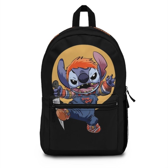 Mochila de Disney Stitch como muneco Chucky mochila de Disney mochila de Halloween mochila de terror mochila de parque tematico mochila de Chucky mochila de Stitch Etsy Espana