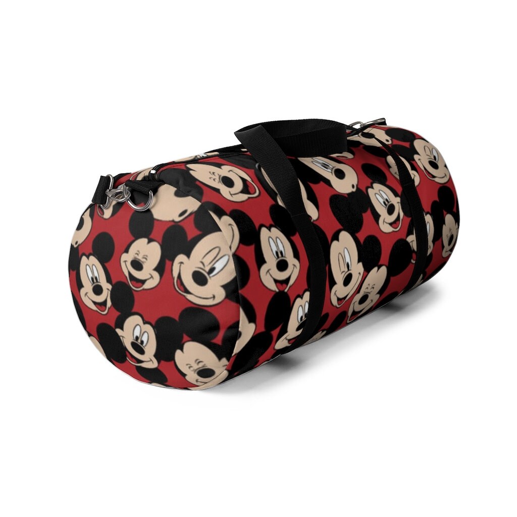 Discover Disney Mickey Mouse Red Duffel Bag, Disney Duffel Bag