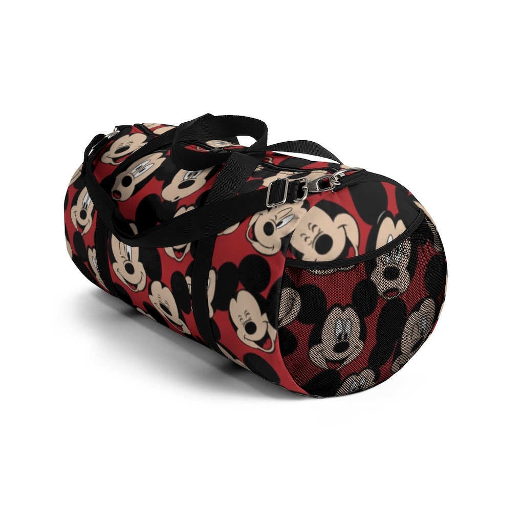 Disney Mickey Mouse Red Duffel Bag, Disney Duffel Bag sold by Watto