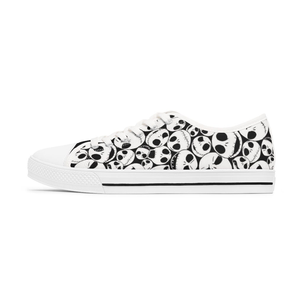 Discover Nightmare Before Christmas Jack Skellington Women's Low Top Sneakers