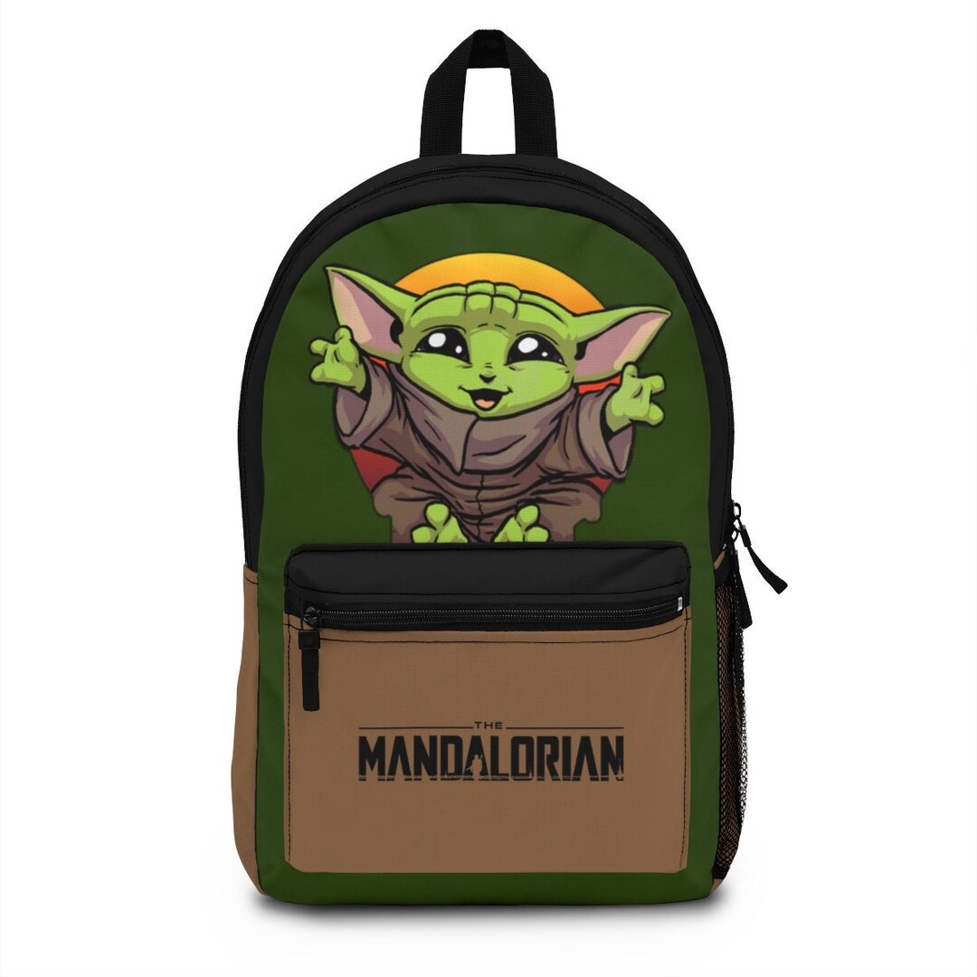 Star Wars Baby Yoda / Grogu Backpack Disney Backpack Star - Etsy