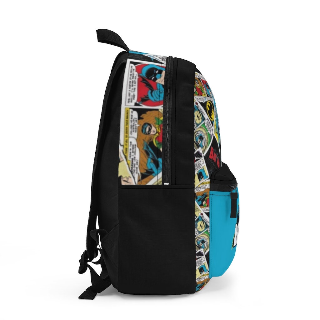 Batman Comics DC Batman and Robin Custom Gift School Backpack