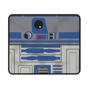 Star Wars Droid R2-D2 Non-Slip Mouse Pad, R2-D2 Desk Pad, Star Wars Office, Droid Home Décor, Astromech Droid, Gift for Star Wars Fan
