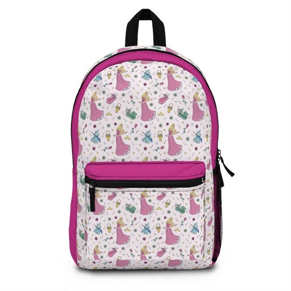 Disney Aurora Sleeping Beauty Backpack Disney Backpack Aurora Backpack Disney Princess Bag Theme Park Bag Fairy Godmother Bag Etsy Canada