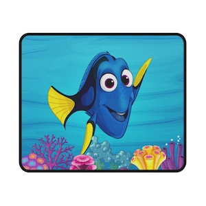 Disney Dory from Finding Nemo Non-Slip Mouse Pad, Disney Desk Pad, Dory Office, Disney Home Décor, Dory Mouse Pad, Disney Office Décor