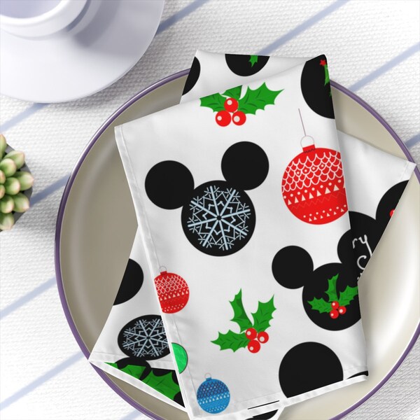 Mickey Mouse Napkins Etsy