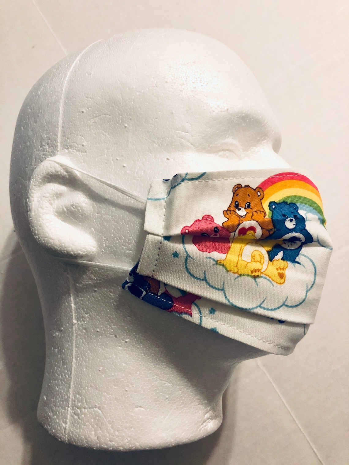 Care Bears Mask Adult or Child Bear Mask Washable and Reuse Etsy