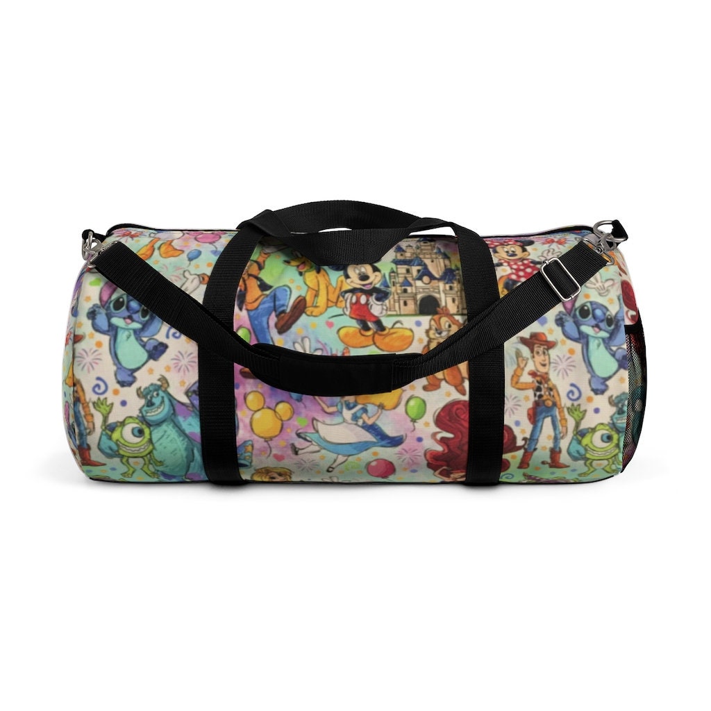 Disney Characters Duffel Bag, Disney Duffel Bag, Mickey Mouse Bag sold