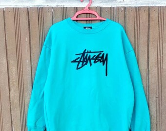Stussy sweatshirt etsy Clearance