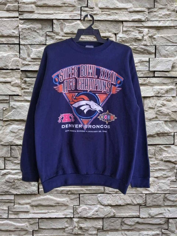 Vintage Denver Broncos Super Bowl Champion Football 90s Sweatshirt