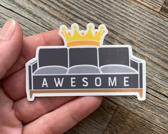 Sofa King Sticker, Sofa King Awesome Sticker, Sofa King Awesome, So Fucking Awesome, Funny Sticker, Friend Gift, Sticker for Friend
