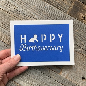 Happy Birthaversary Card, Birthaversary Card for Mom, Card for Mom, Mom birth card, Kids birthday card for Mom, Happy Day You Gave Birth