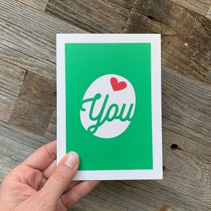 Olive You Card, I Love You Card, Pun Love Card, Cute Pun Card, Valentines Day Card, Olive Pun Card, Funny Valentines Card, Love Card