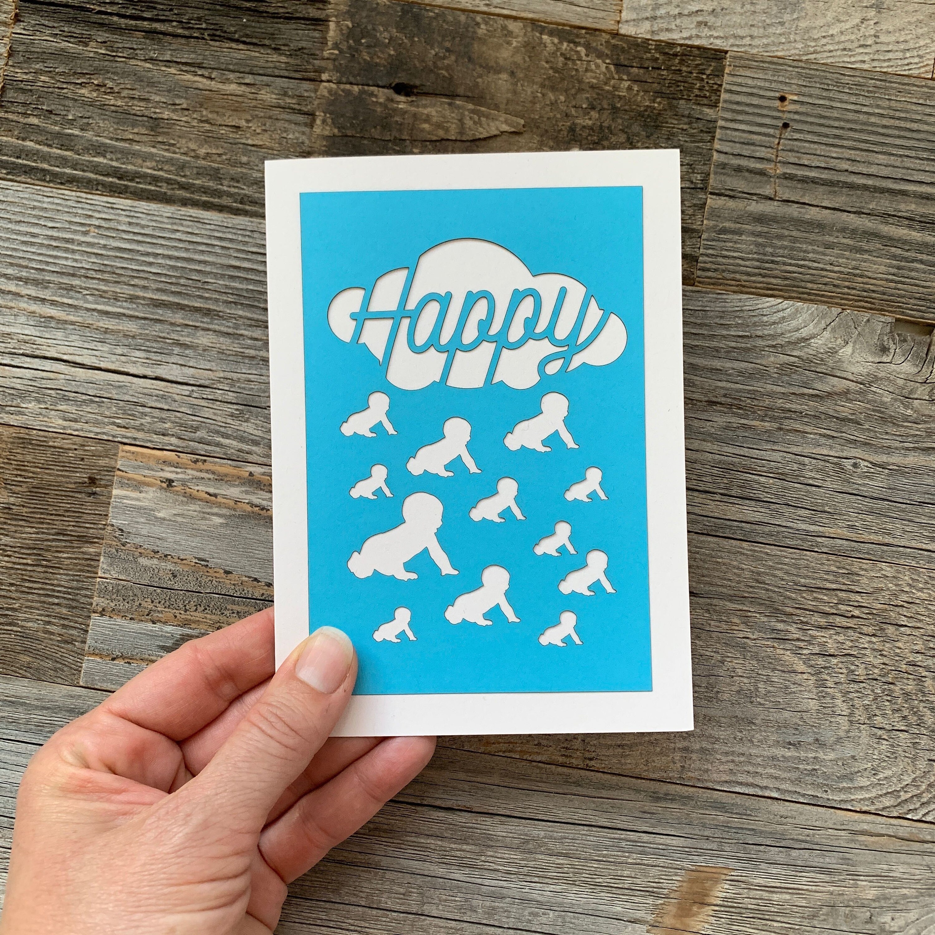 Happy Baby Shower Card Baby Sprinkle Card Funny Baby Shower Etsy