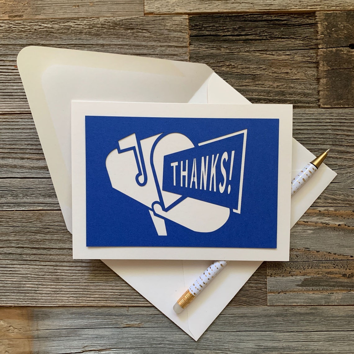Mail Carrier Thank You Card Thanks for Mailman Postal Worker Etsy
